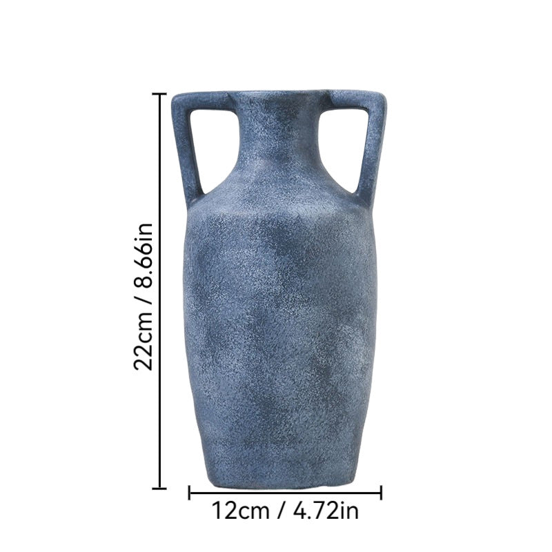 Vintage Ceramic Vase Wabi Sabi Style for Dried Flowers Floral Arrangement Home Decor Song Dynasty Pottery